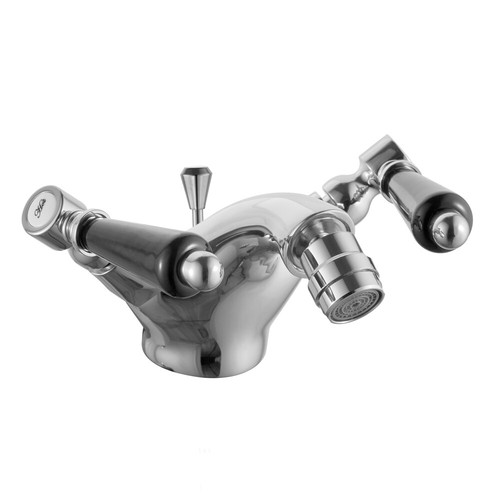 Mono bidet mixer with pop - with, up