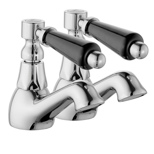 Pair basin taps chrome - pair,